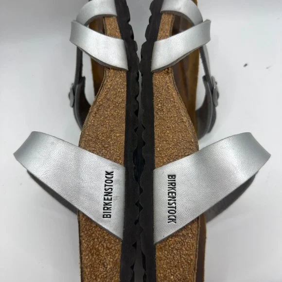 Birkenstock Silver Strap Women's Sandals - Picture 6 of 8